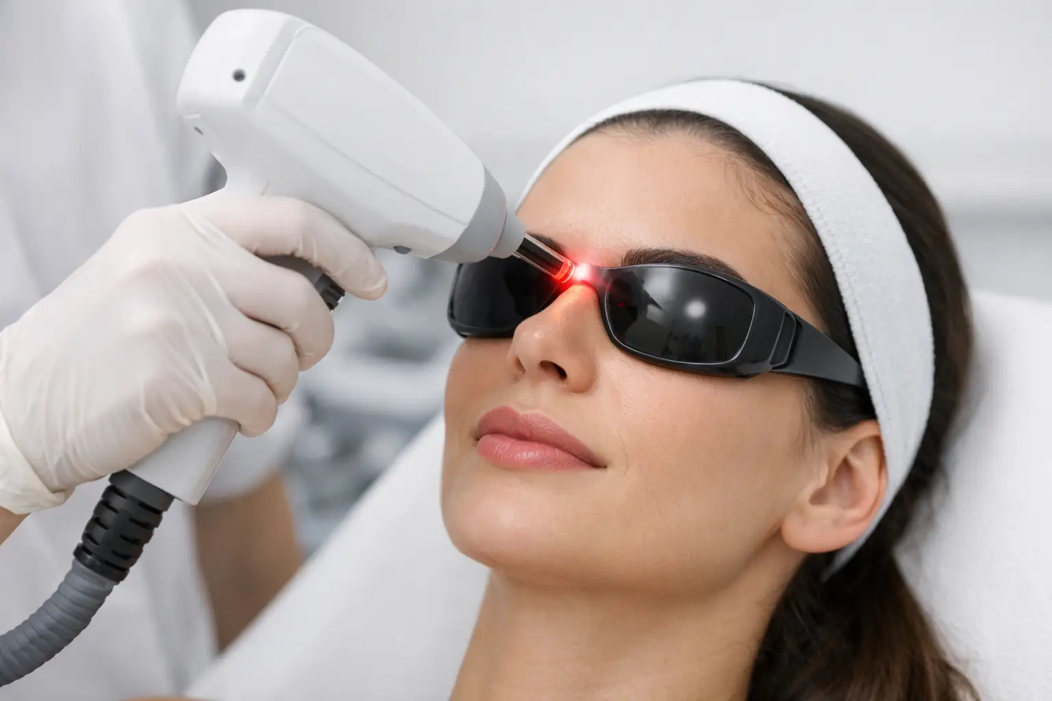 Epilazione laser canale glabellare: funziona?