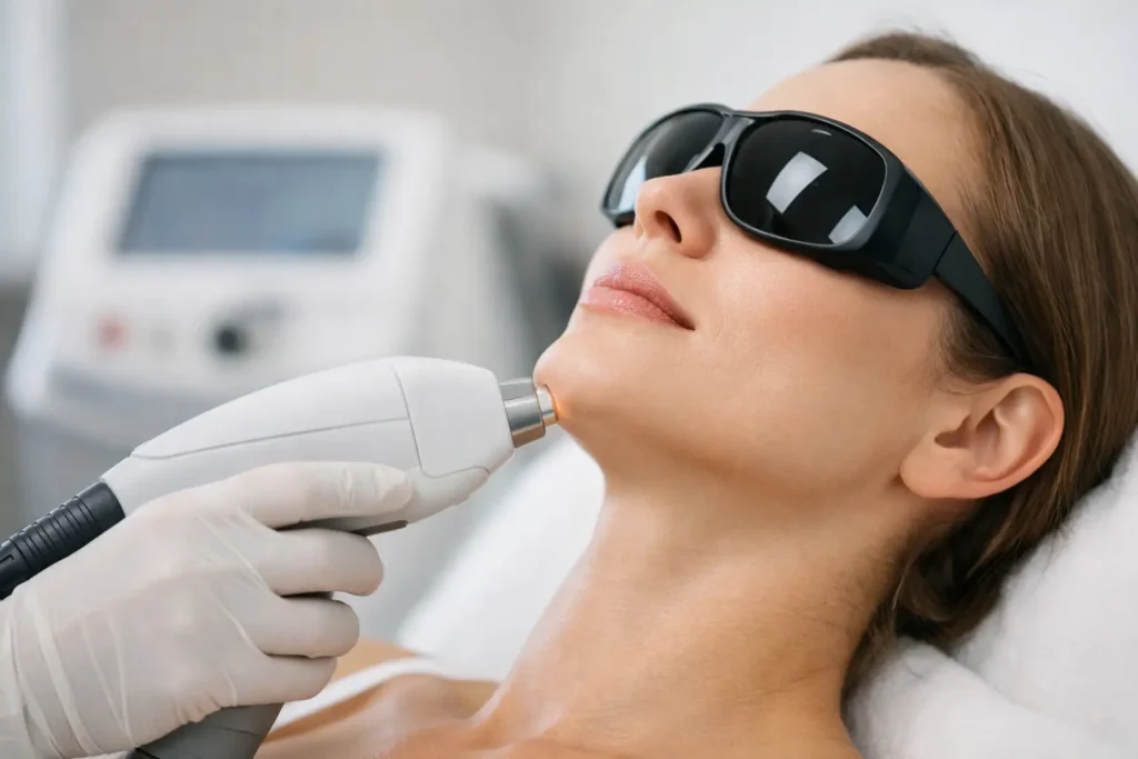 Epilazione laser mento donna: cosa sapere
