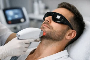 Barba laser uomo: addio rasatura quotidiana
