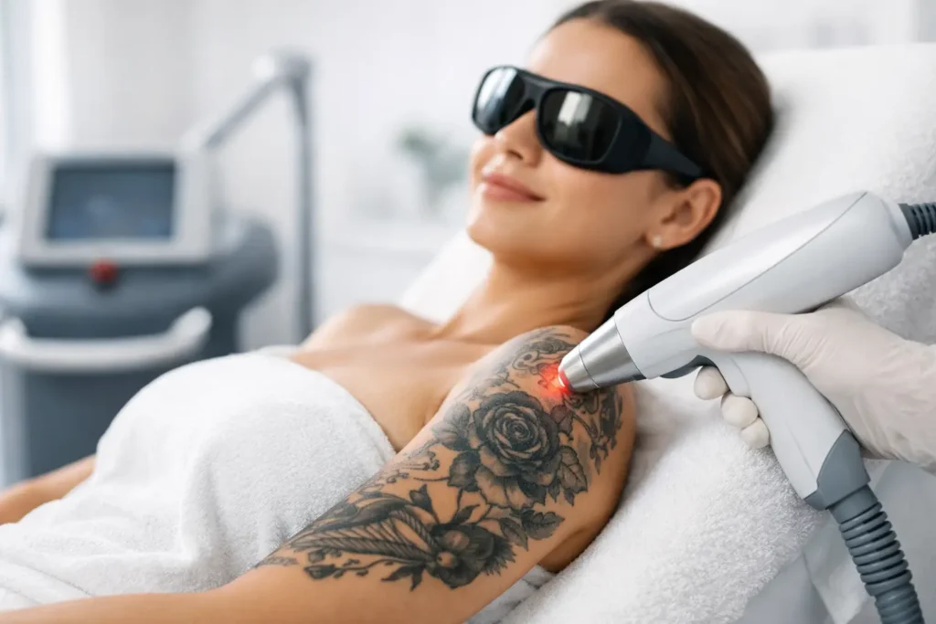 Laser e tatuaggi: epilazione sicura e precisa