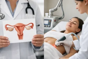 Caso clinico dell'ovaio policistico e laser medico