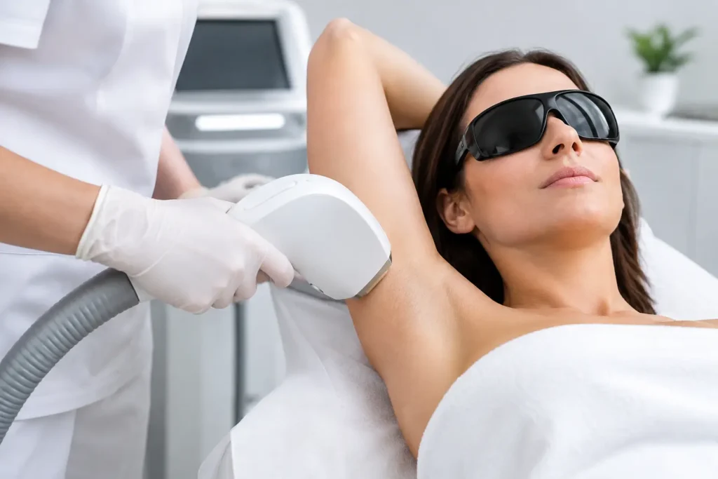 Il laser Alessandrite elimina i peli bianchi?