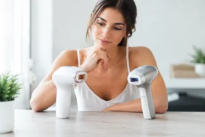 Confronto: luce pulsata domestica e laser